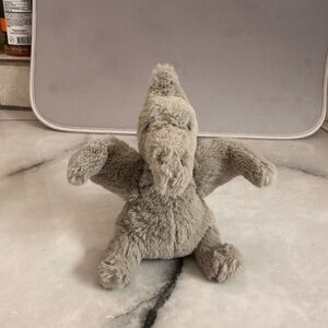Jellycat Gray Plush Dinosaur Stuffed Animal